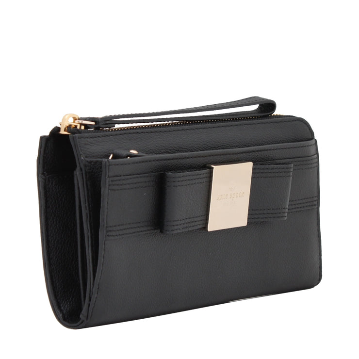 Kate Spade Primrose Hill Layton Wallet Wristlet- Black