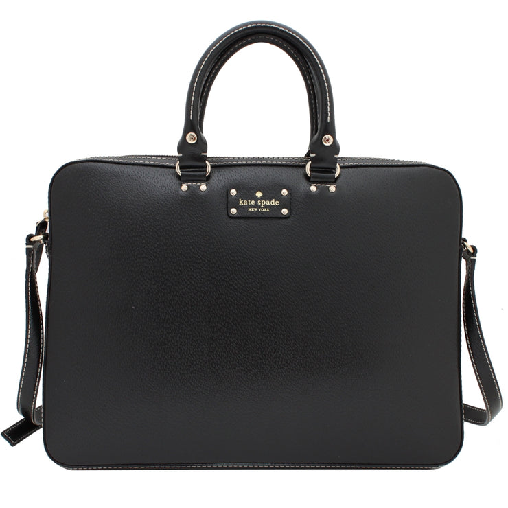 Kate Spade Wellesley Tanner Laptop Bag- Black