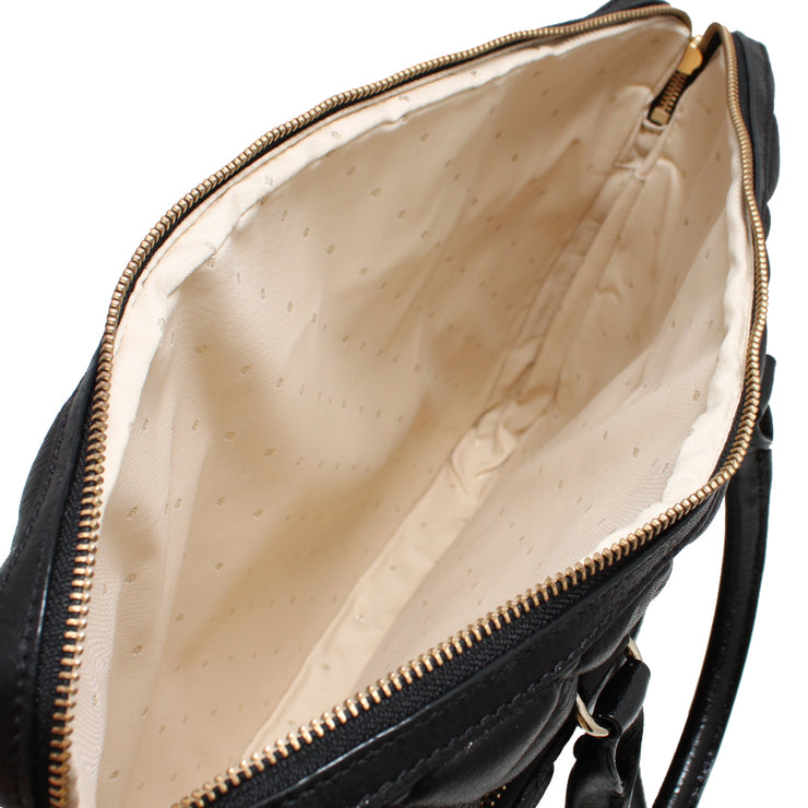 Kate Spade Gold Coast Janine Laptop Bag- Black