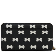 Kate Spade Brightwater Drive Neda Wallet- Black-Cream