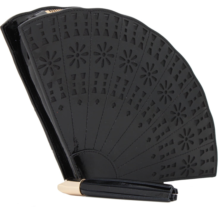Kate Spade Hello Shanghai  Milan Clutch Bag- Black