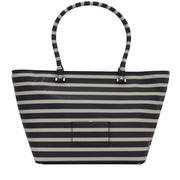 Kate Spade Cedar Street Stripe Small Harmony Bag- Offshore-Pebble