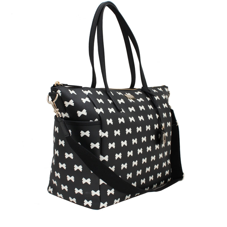 Kate Spade Brightwater Drive Adaira Baby Bag- Black-Cream