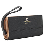 Kate Spade Southport Avenue Mandy Wallet Wristlet- Black