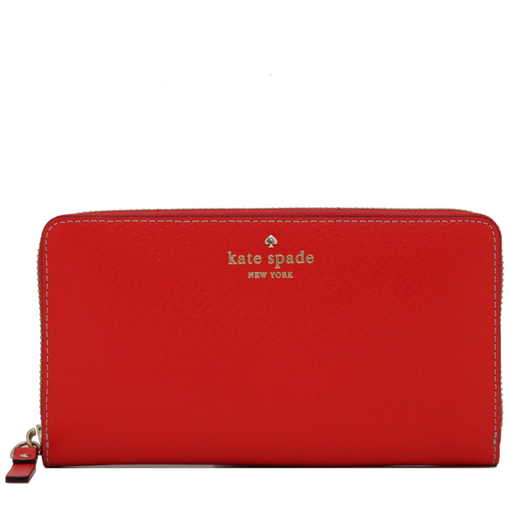 Kate Spade Grand Street Neda Wallet- Empire Red