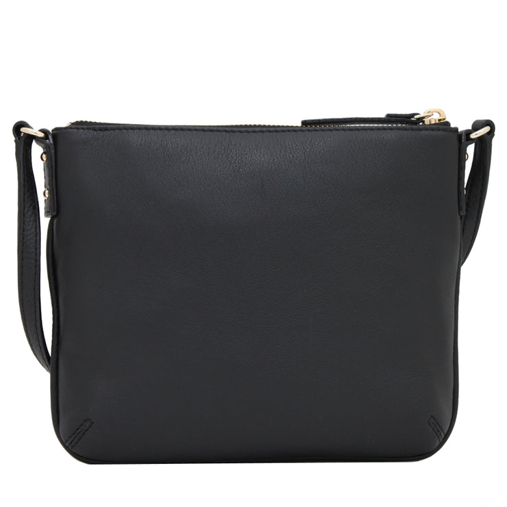 Kate Spade North Court Bow Tenley Crossbody Bag- Black