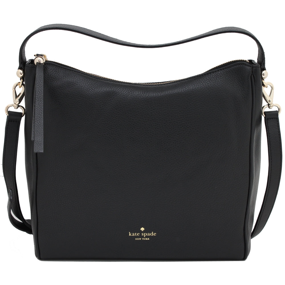 Nicola Twistlock Small Black Shoulder Bag - Seven Season