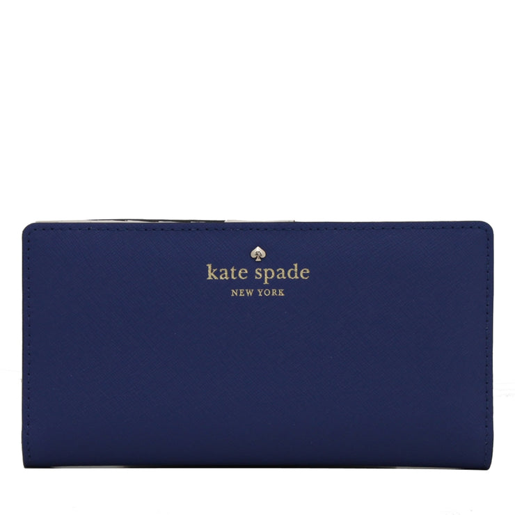 Kate Spade Mikas Pond Stacy Wallet- Emperor Blue