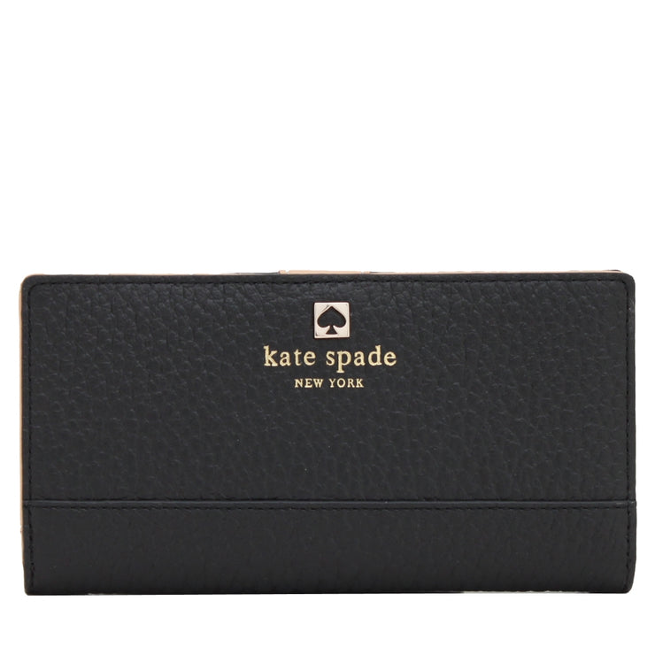 Kate Spade Southport Avenue Stacy Wallet- Black