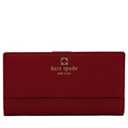 Kate Spade Southport Avenue Stacy Wallet- Dynasty Red