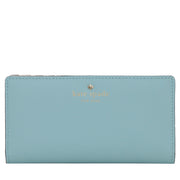 Kate Spade Mikas Pond Stacy Wallet- Blue Hydrangea