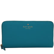 Kate Spade Mikas Pond Lacey Wallet- Neon Turquoise