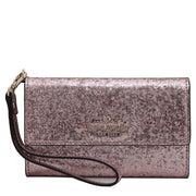 Kate Spade Glitter Bug iPhone 6 Wristlet Wallet- Rose