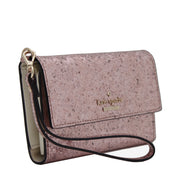 Kate Spade Glitter Bug iPhone 6 Wristlet Wallet- Rose
