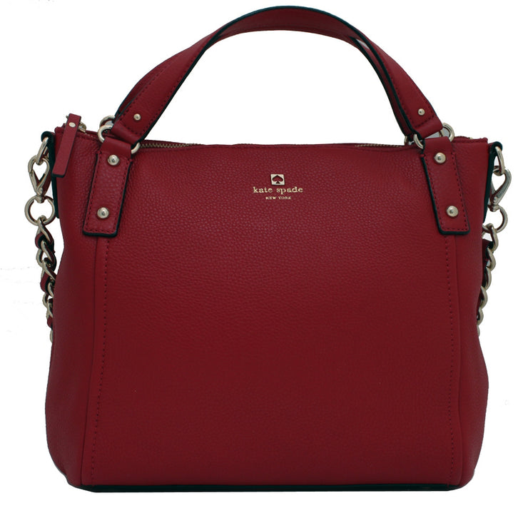 Kate Spade Pine Street Small Kori Bag- Pillbox Red