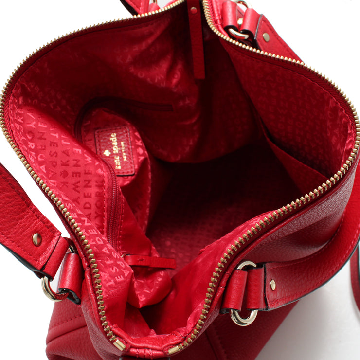Kate Spade Pine Street Small Kori Bag- Pillbox Red