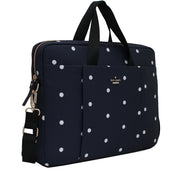 Kate Spade Celebration Dot 15 Inch Laptop Commuter Bag- Rich Navy