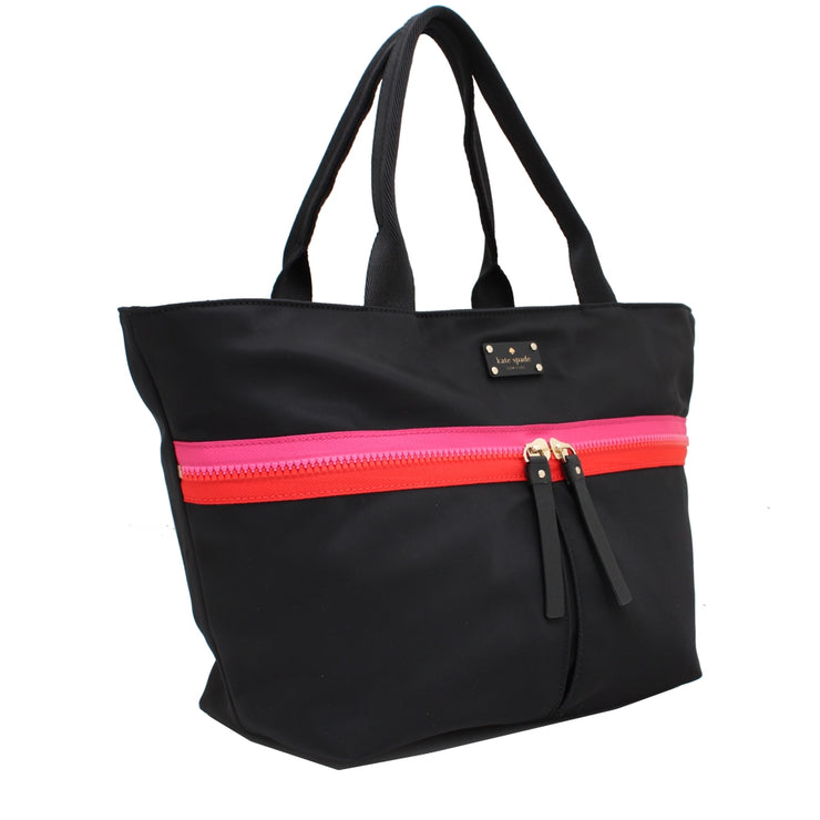 Kate Spade Clark Court Nylon Arabella Tote Bag- Black
