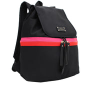Kate Spade Clark Court Nylon Marin Back Pack Bag- Black