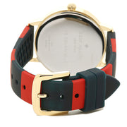 Kate Spade Watch KSW1038- Crosby Navy & Red Silicon Ladies Watch