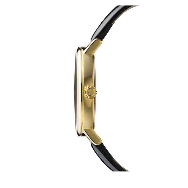 Kate Spade Watch 1YRU0227- Metro Black Leather Ladies Watch