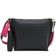 Kate Spade Foster Court Pepper Bag- Black- Sweetheart Pink