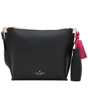 Kate Spade Foster Court Pepper Bag- Black- Sweetheart Pink