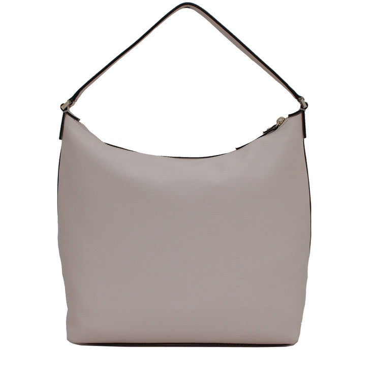 Kate Spade Spencer Court Caren Leather Hobo Bag- Pebble