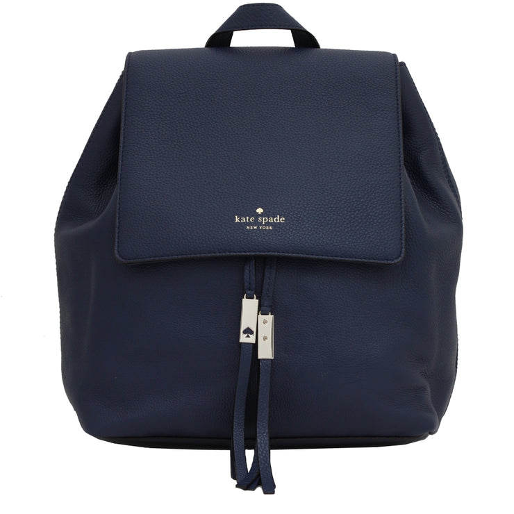 Kate Spade Grey Street Wilder Back Pack Bag- French Navy