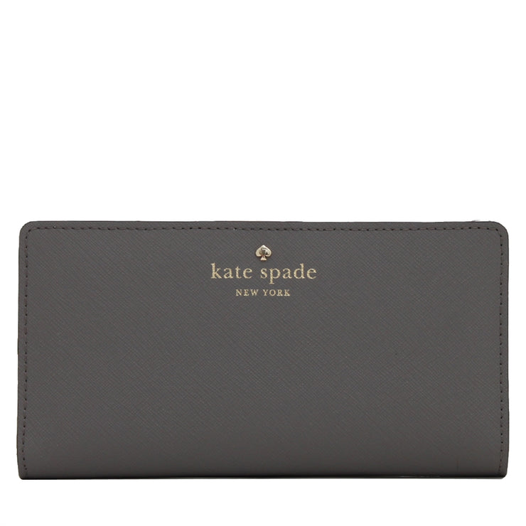 Kate Spade Mikas Pond Stacy Wallet- Cliff Grey
