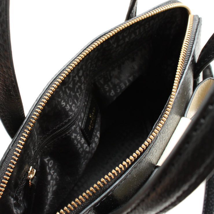 Kate Spade Matthews Street Maise Bag- Black- Porcelain