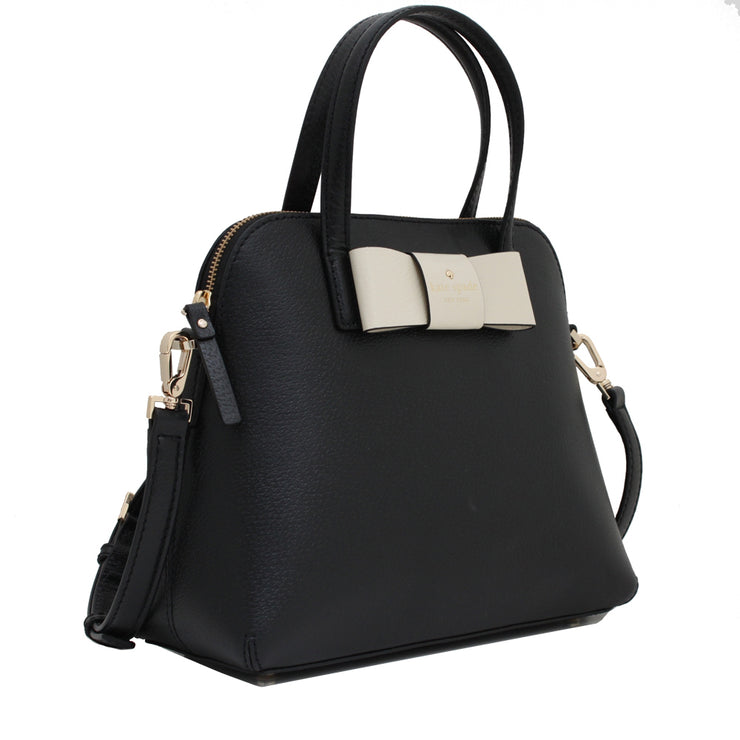 Kate Spade Matthews Street Maise Bag- Black- Porcelain