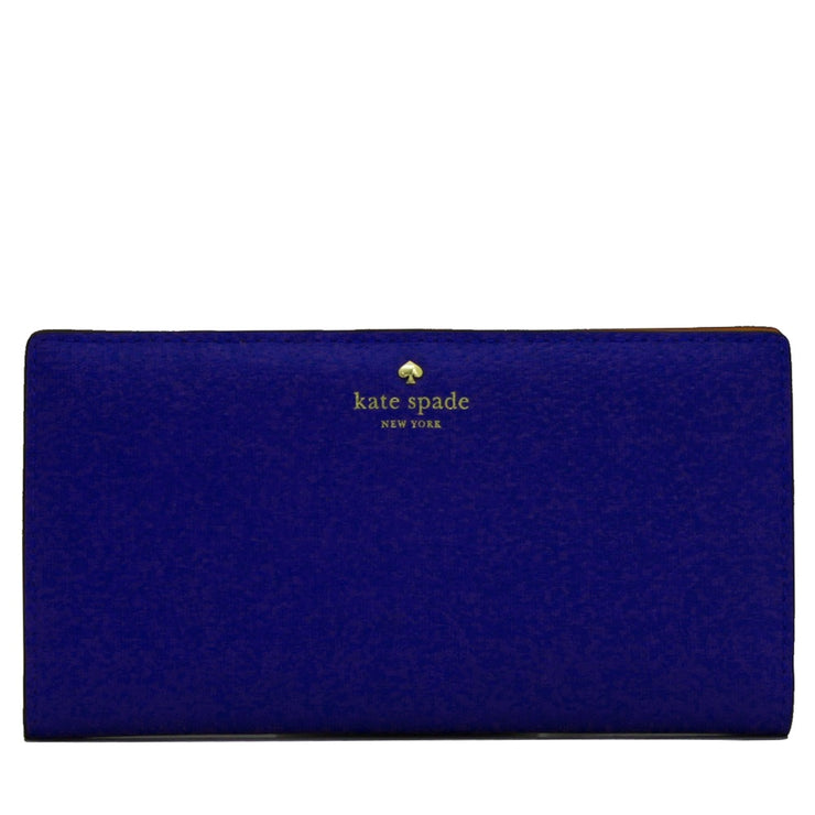Kate Spade Grand Street Stacy Wallet- Lapis