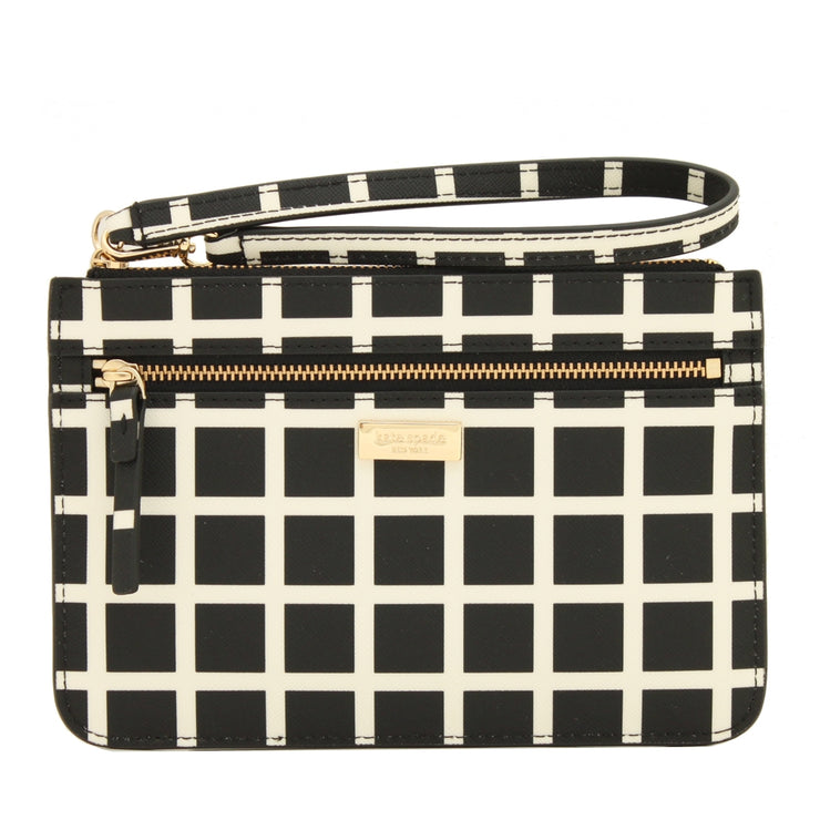 Kate Spade Shore Street Tinie Wristlet- Check