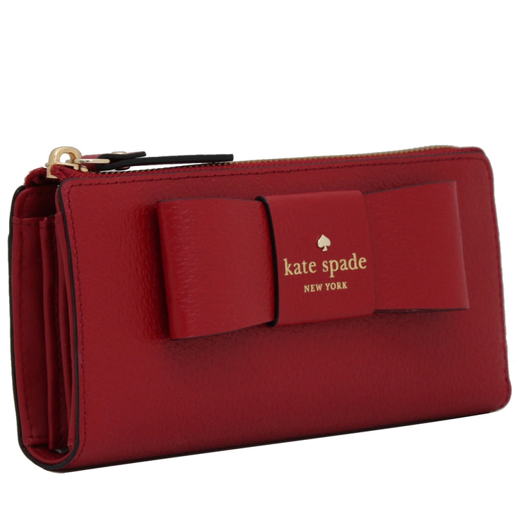 Kate Spade Matthews Street Nisha Wallet- Pillbox Red