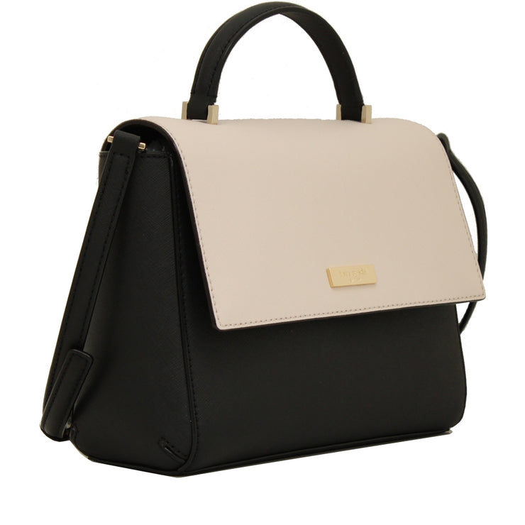 Kate Spade Paterson Court Brynlee Bag- Porcini- Black
