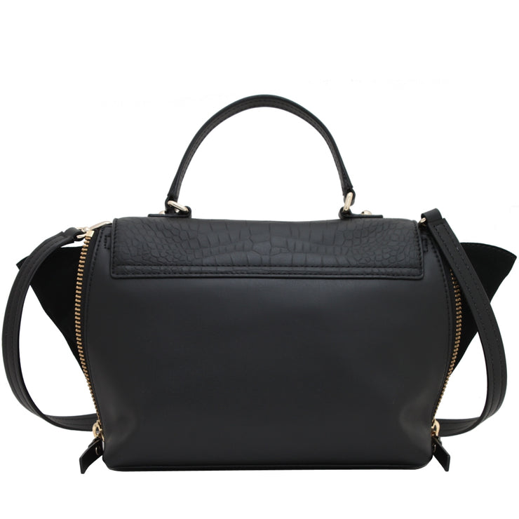 Kate Spade Varick Street Exotic Abbie Bag- Black