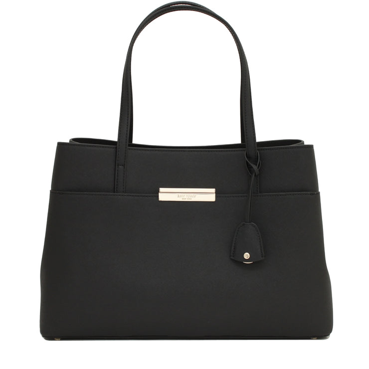 Kate Spade Maiden Way Saffiano Clarke Bag- Black