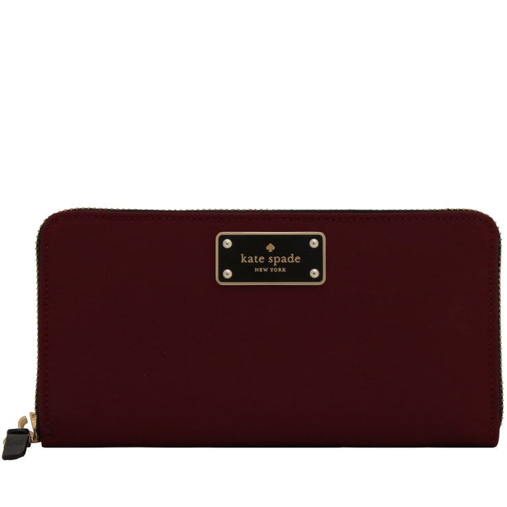 Kate Spade Blake Avenue Neda Wallet- Merlot