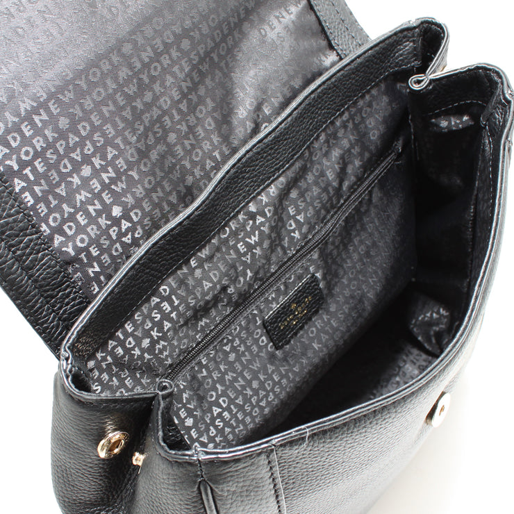 Kate Spade Brighton Park Pebble Thayer Back Pack Bag- Black