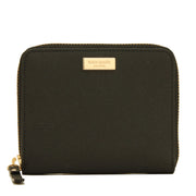 Kate Spade Laurel Way Darci Zip Around French Wallet- Black