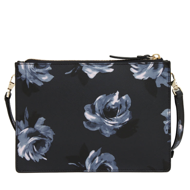 Kate Spade Cameron Street Night Rose Clarise Bag- Rich Navy Multi
