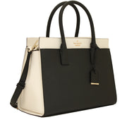 Kate Spade Cameron Street Candace Satchel Bag- Black- Cement