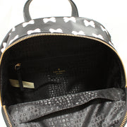 Kate Spade Wilson Road Bow Small Bradley Back Pack Bag- Black- Cream