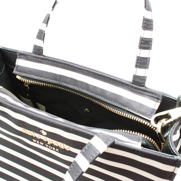 Kate Spade Watson Lane Sam Bag- Black- Clotted Cream