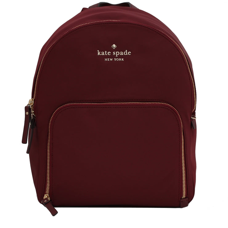 kate spade mini backpack maroon KSNY Natalie Backpack, Pomegranate Pink Crushed Velvet Convertible Crossbody, Luxurious Small Shoulder Purse For Women Adult Backpacks Home Kate Spade Watson Lane Hartley