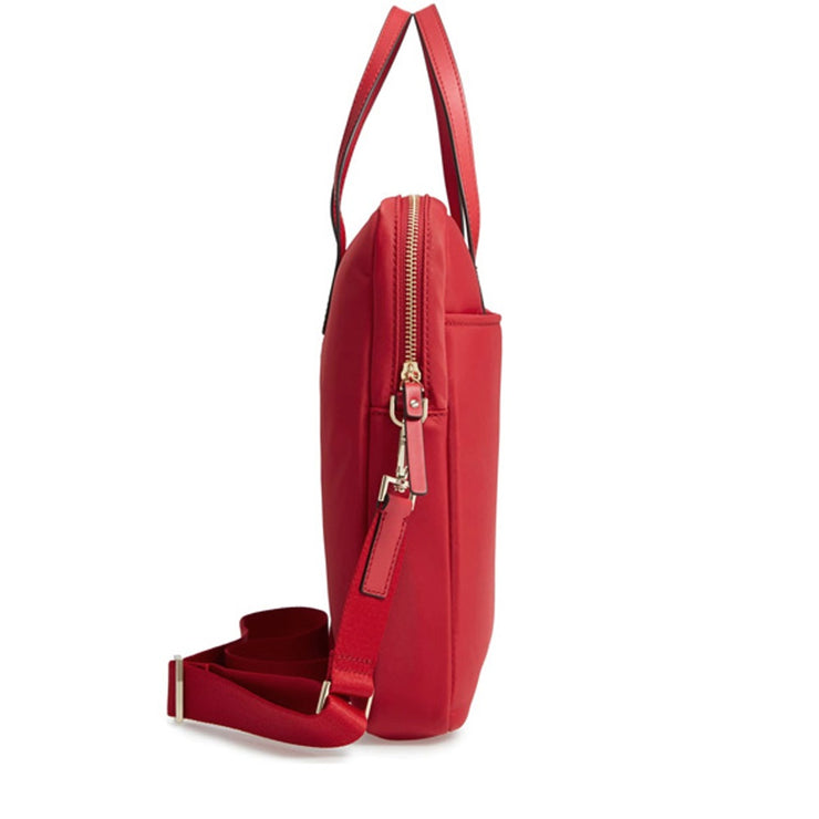 Kate Spade Universal Nylon Slim Laptop Case Bag- Royal Red