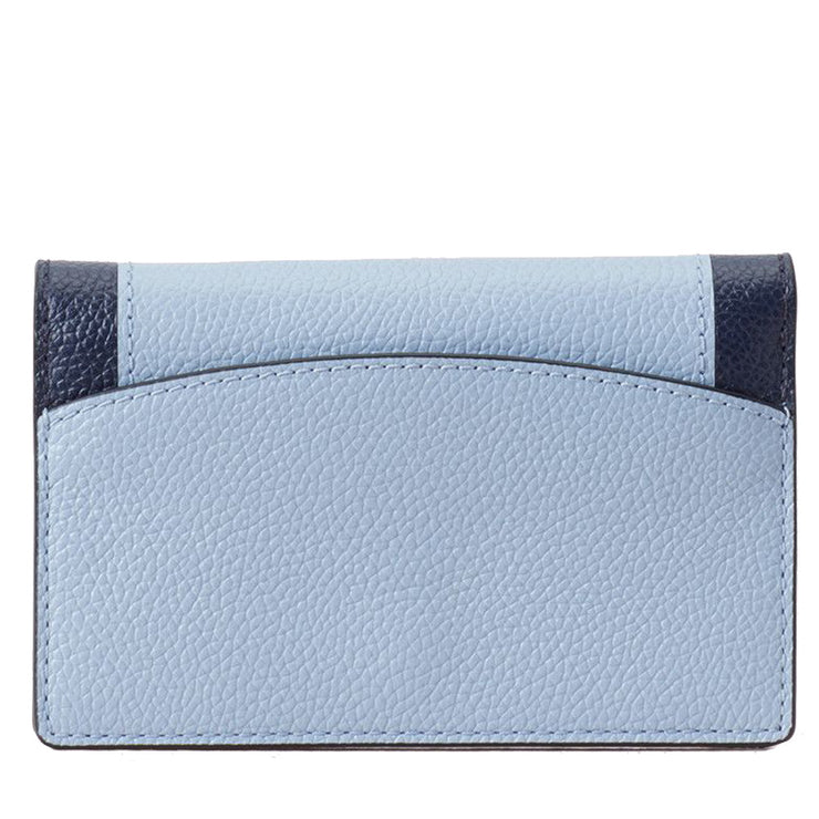Kate Spade Margaux Small Keyring Wallet- Coin Purse- Key- Card Holder- Horizon Blue Multi