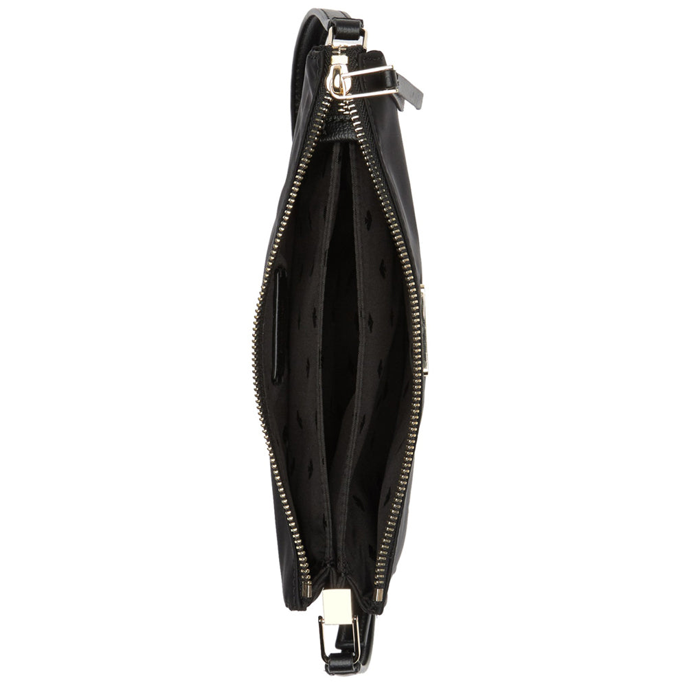 Kate Spade Dawn Triple Gusset Crossbody Bag in Black