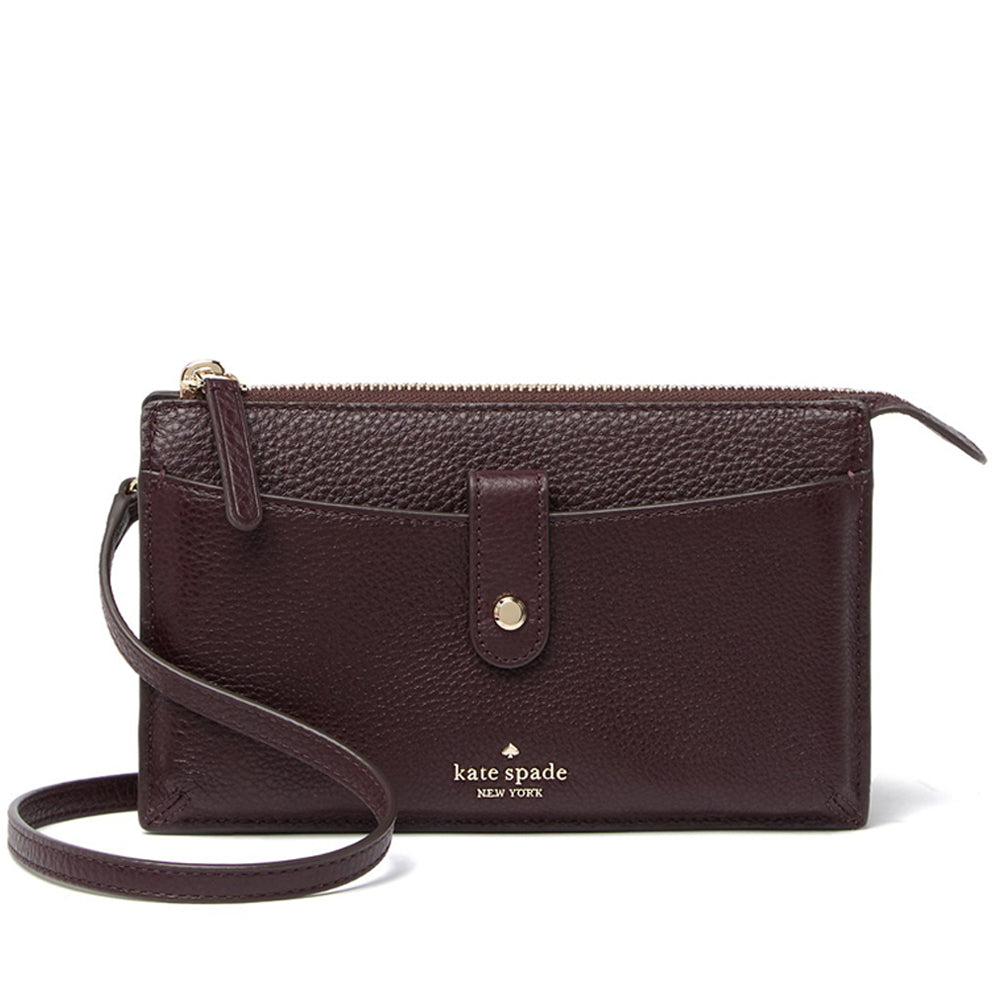 Kate spade new york jackson small tab leather crossbody bag hotsell